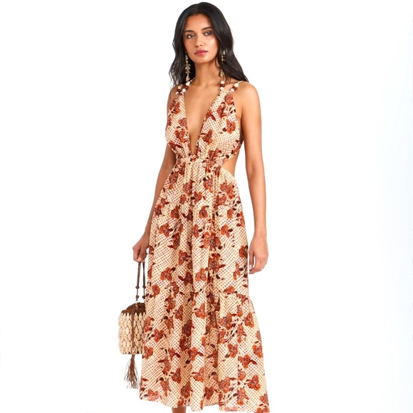 Ulla Johnson Aralyn Cotton / Viscose Halter Dress M - Picture 6 of 13